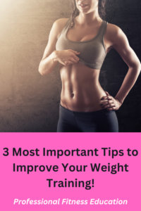 Fitness Tips Weight Training